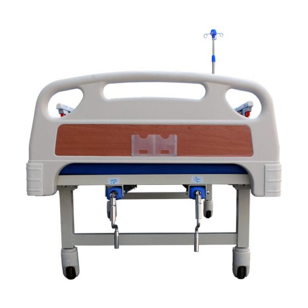 Cama de Hospital Manual De Lujo 2 Manivelas Con Accesorios