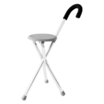 Bastón de Aluminio con Asiento Integrado