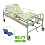 Cama Hospitalaria Básica Con Accesorios