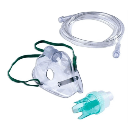 Kit Para Nebulizar Adulto – Mascarilla, Vaso y Manguera Completo