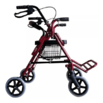 Rollator de Aluminio con Reposapies Hibrida
