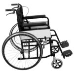 Silla de Ruedas Esmaltada con Freno en Manubrio