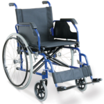 Silla de Ruedas  Escritorio  con Descansapies Desmontables