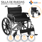 Silla de Ruedas para Sobrepeso Extragrande