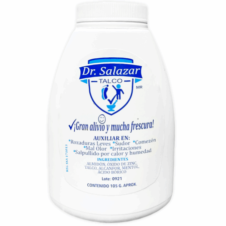Talco Doctor Salazar Para Rozaduras Salpullido 105gr