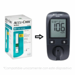 Tiras Reactivas Accu-Chek Active 50 Unidades – Glucosa en Sangre (Verde)