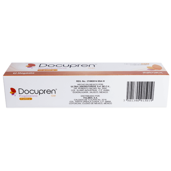 Docupren Gel 10 g/100 g Tubo 80 g – Alivio de Dolor Mamario
